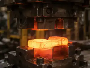 Close die forging Close die forging