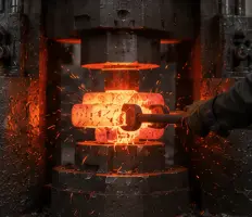 Drop forging