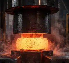 metal forging process 